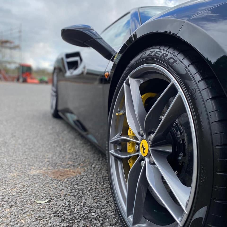 Matte black paint protection film close-up — seamless finish